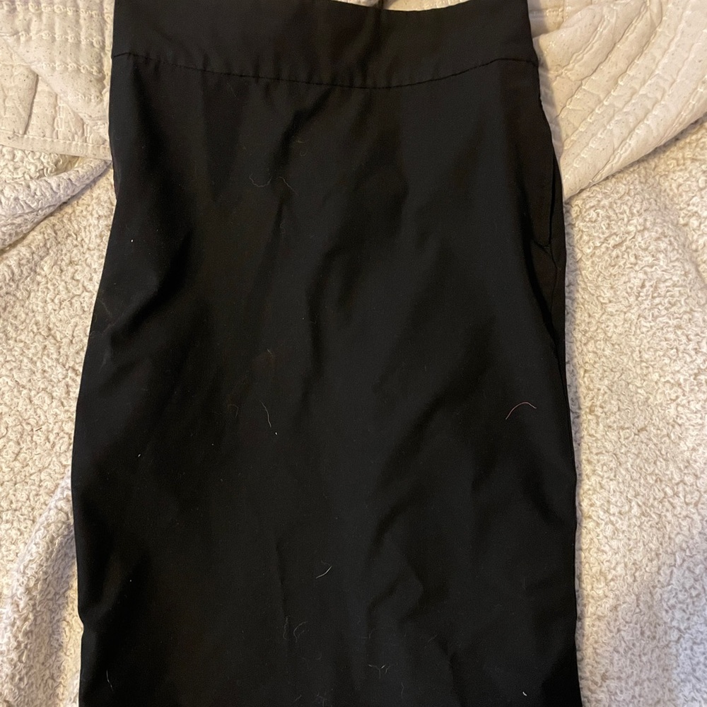 Black pencil skirt